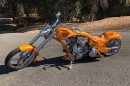 Bright Orange Eddie Trotta Custom Bike