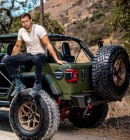 Sam Asghari and His Jeep Wrangler Rubicon