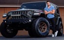 Sam Ashgari, Britney Spears' fiance, shows off his custom Jeep Wrangler Rubicon