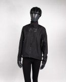Retroreflective 2D barcode cycling jacket by Philip Siwek meant to keep cyclists safe from AVs