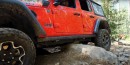 2021 Ford Bronco Vs 2021 Jeep Wrangler Rubicon 4Xe Vs 2020 Land Rover Defender off-road test