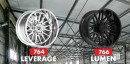Bronze 2021 Ford Bronco gets 764 Leverage Black Milled wheels in rendering by gearoffroad on Instagram
