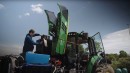 Ammonia-Powered Tractor