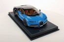 Bugatti Chiron 1:18 Scale Model Comes With Accurate Details and Leather Base