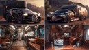 Bugatti RV renderings by coldstar.art