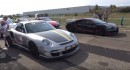Bugatti Chiron Drag Races 1,600 HP Porsche 911 Turbo