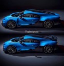 Bugatti Chiron Pur Sport Longtail rendering