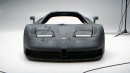 Bugatti EB 110 Black Fear rendering video by al3x.blend