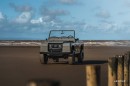 The Land Rover Defender Beach Cruiser is an Arkonik custom build by Etienne Salome