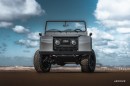 The Land Rover Defender Beach Cruiser is an Arkonik custom build by Etienne Salome
