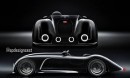 Bugatti La Voiture Noire Type 57G Tank revival rendering by spdesignsest