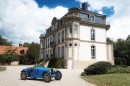 Bugatti French Racing Blue Bastille Day celebration