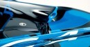 Bugatti Bolide 3D-Printed Components
