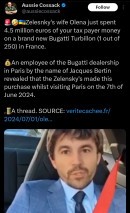 Bugatti Tourbillon deepfake video
