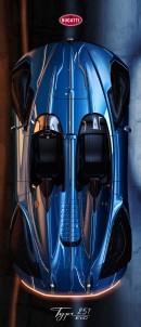 Bugatti Type 251 EVO rendering