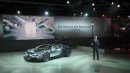 Bugatti Veyron Ettore Bugatti Legend Edition at the Paris Motor Show (front three quarters)