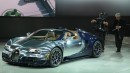 Bugatti Veyron Ettore Bugatti Legend Edition at the Paris Motor Show (front three quarters)
