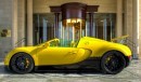 Yellow Bugatti Veyron Grand Sport