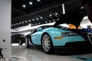 Bugatti Veyron in Tiffany Blue