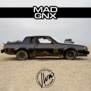Buick GNX Mad Max Interceptor rendering
