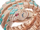 Serpenti Misteriosi High Jewelry Secret Watch features the smallest mechanism of the 21st century, Piccolissimo