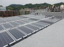 The PV panels installed on board the M/V Paolo Topic