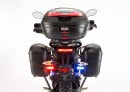 Zero Motorcycles, Givi cases and police lights
