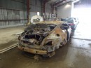 Bentley Continental GT Burns to a Crisp