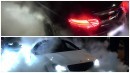 Burnout Comparison: 2017 C63 AMG Coupe vs. the Old C204