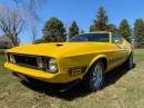 1973 Ford Mustang Mach 1 Cobra Jet with 351ci Cleveland performance engine at auction on BigIron