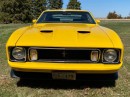 1973 Ford Mustang Mach 1 Cobra Jet with 351ci Cleveland performance engine at auction on BigIron