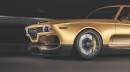 BMW E9 modernized rendering by Roman Arlt