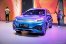 BYD Atto 3 at the 2022 Paris Motor Show