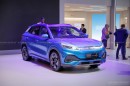 BYD Atto 3 at the 2022 Paris Motor Show