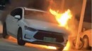 BYD Qin Pro Spontaneously Catches Fire in Yantai