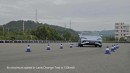 BYD Seal performs a lane change test at 133 kph (82.6 mph)