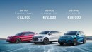 These are the European prices for the Han EV, Tang, and ATTO 3