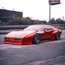 C4 Corvette With Rocket Bunny Widebody Kit Might Look Like a JDM Special