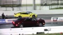 C7 Chevy Corvette Z06 Drags Dodge's Hellcats on DRACS