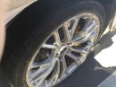 2015 Corvette Z06 with cracked tires