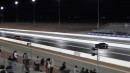 Dodge muscle car vs C7 Corvette Z06 drag racing