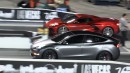 Chevrolet Corvette HTC vs Tesla Model Y on Wheels Plus