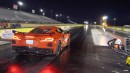 C8 Chevy Corvette vs Camaro & world record by ETS