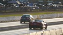 C8 Chevy Corvette vs BMW 1 Series Coupe on Wheels