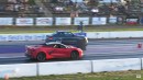 C8 Chevy Corvette vs BMW 1 Series Coupe on Wheels