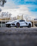 C8 Chevy Corvette AG Luxury white-and-black by Diamond Autosport