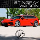 C8 Chevy Corvette Stingray Wagon rendering by jlord8