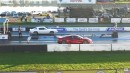 C8 Chevy Corvette Z06 vs Camaro & Stingray on Wheels