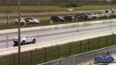 C8 Chevrolet Corvette Z06 solo quarter-mile passes on DRACS