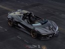 C8 Corvette "Competition Carbon" Speedster Looks Like America's Ferrari Monza SP2